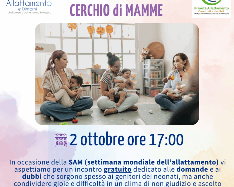 SAM 2025 ONLINE CON “ALLATTAMENTO E DINTORNI”